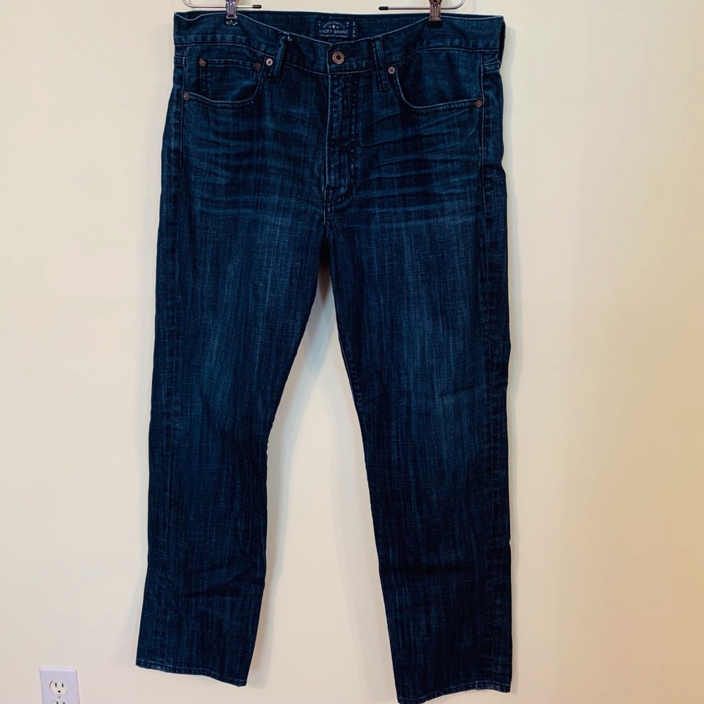 Lucky Brand 121 Heritage Slim fit 36x30 Jeans Dark